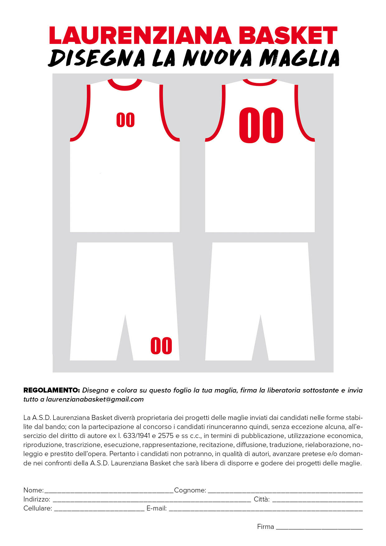 Laurenziana maglia modulo
