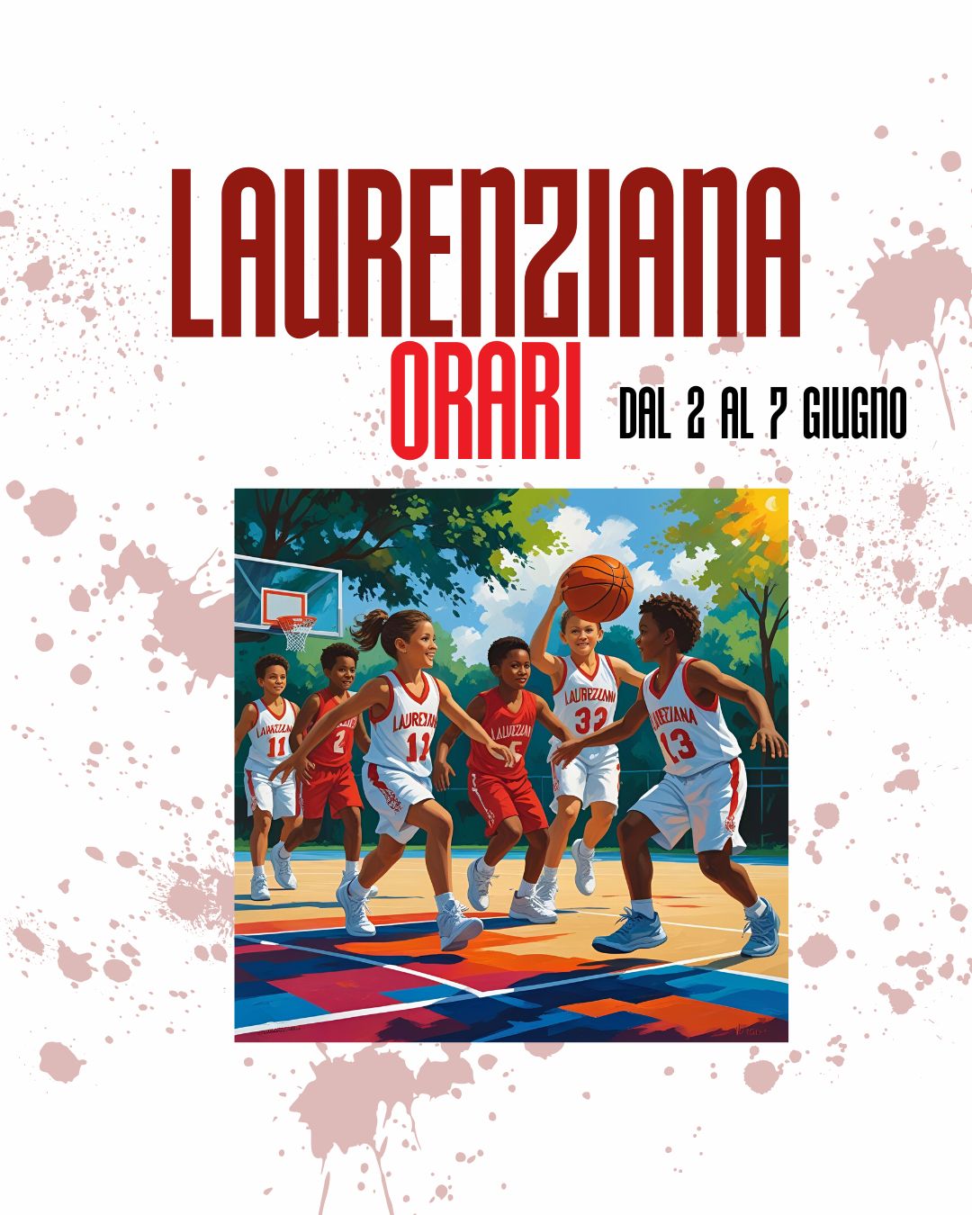 Articolo Orari da 2 al 6 Giugno