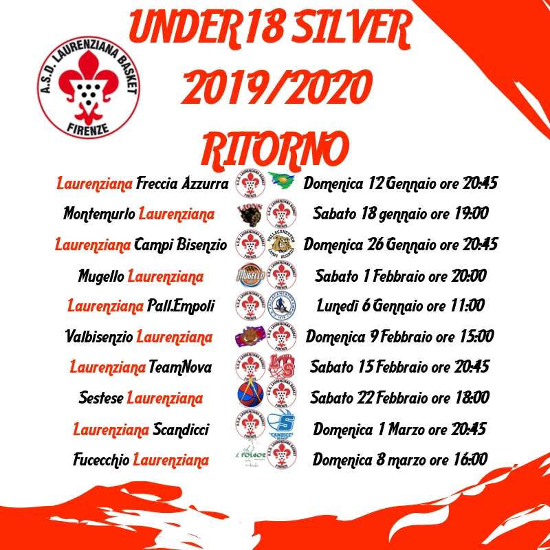 U18silver ritorno
